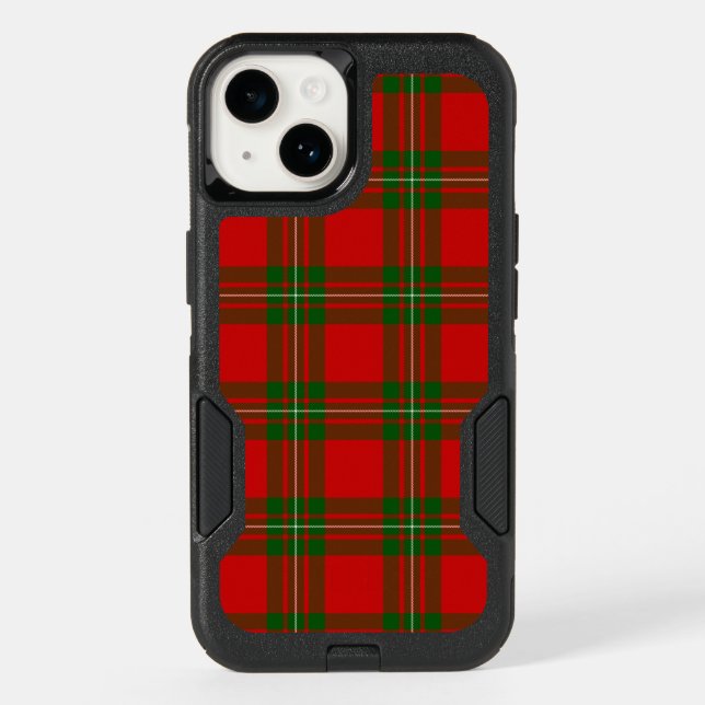 MacGregor tartan red green Otterbox iPhone Case (Back)