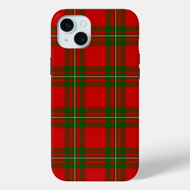 MacGregor tartan red green plaid Case-Mate iPhone Case (Back)