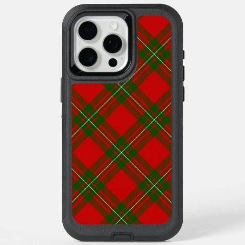 MacGregor tartan red green plaid iPhone 15 Pro Max Case