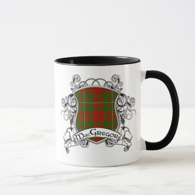 MacGregor Tartan Shield Mug (Right)
