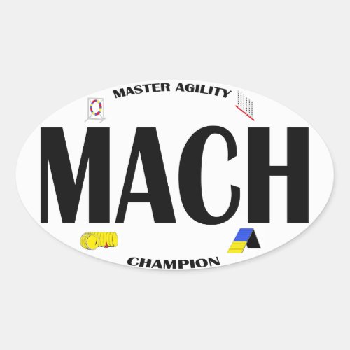 MACH Agility sticker