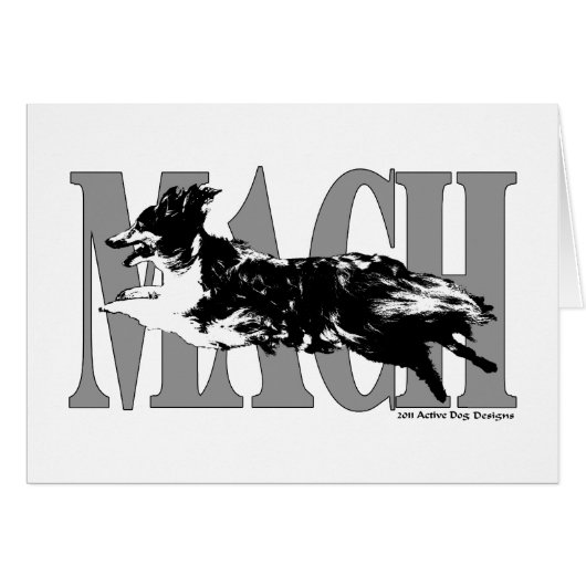 MACH Sheltie Cards (Front Horizontal)