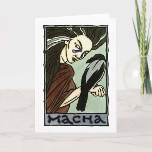 Macha Greeting Card