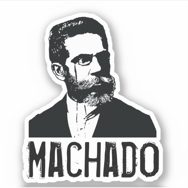 Machado de Assis Sticker (Front)