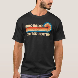 MACHADO Surname Retro Vintage 80s 90s Birthday Reu T-Shirt