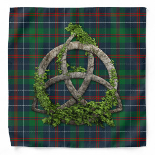 MacHardy Tartan And Celtic Trinity Knot Bandana