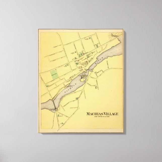 Machias Canvas Print (Front)