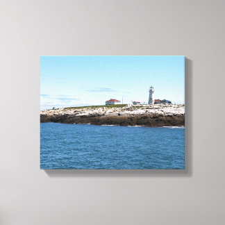 Machias Seal Island Lighthouse Canvas Print