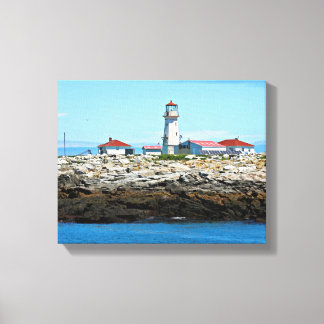Machias Seal Island Lighthouse Canvas Print