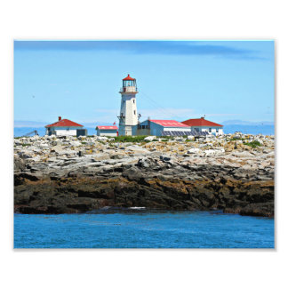 Machias Seal Island Lighthouse, NewBrunswick Photo Print