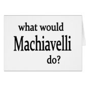 Machiavelli (Front Horizontal)