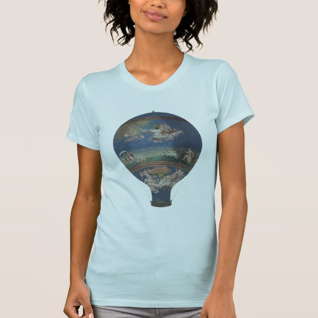Machine Aerostatique Hot Air Balloon T-Shirt (Front)