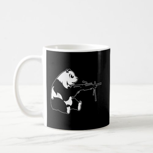 Machine Gun Panda Coffee Mug