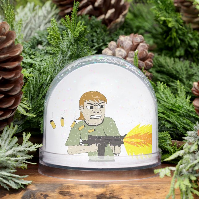machine gunner snow globe (Winter)