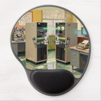 “Machine Language” - Humorous Technology Gel Mouse Pad
