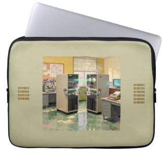 “Machine Language” - Humorous Technology Laptop Sleeve