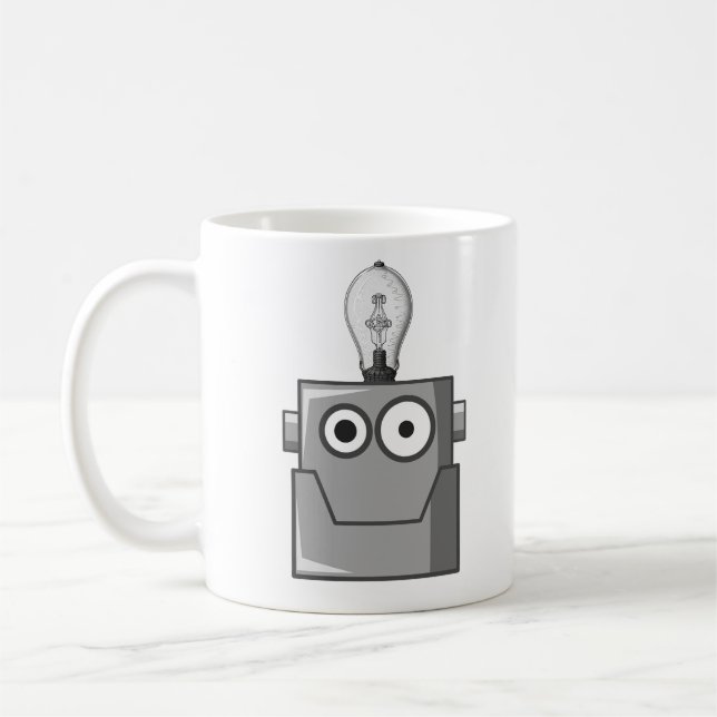 Machine Learning Technology Humor Coffee Mug (Left)
