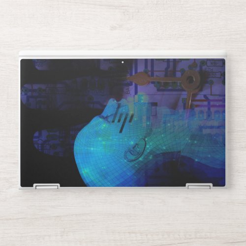 Machine Mind Concept HP Laptop Skin
