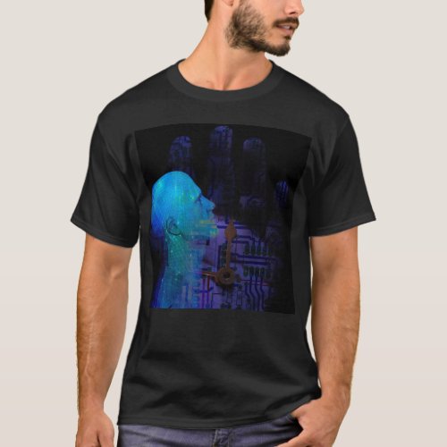 Machine Mind Concept T_Shirt