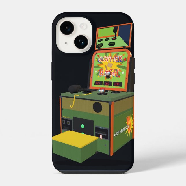 Machine Series: Gopher Bash Phone Case (Back)