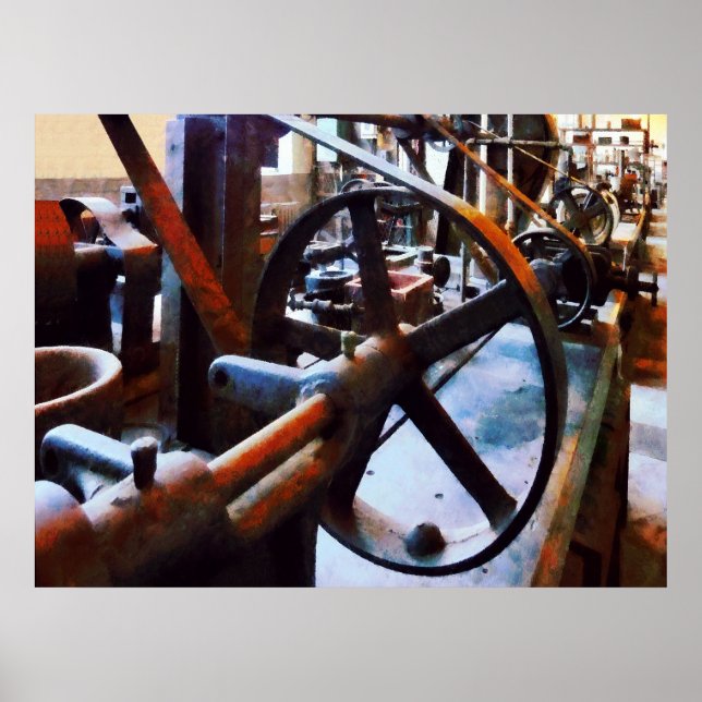 Machine Shop Poster (Front)