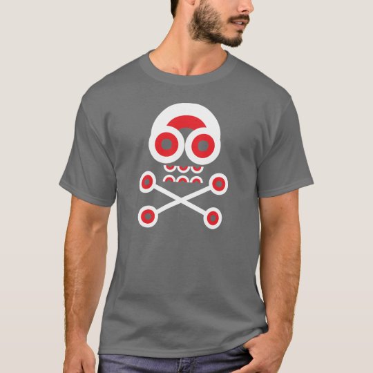 Machine Skull T T-Shirt