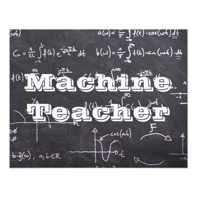Machine Teacher Photo Print (Front)