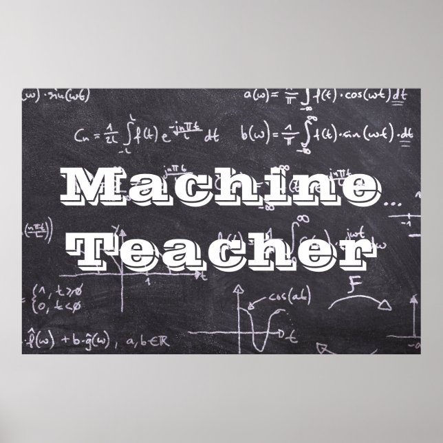 Machine Teacher Poster (Front)