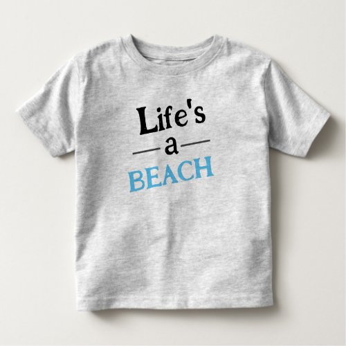 machine washed beach life toddler casual new tops 