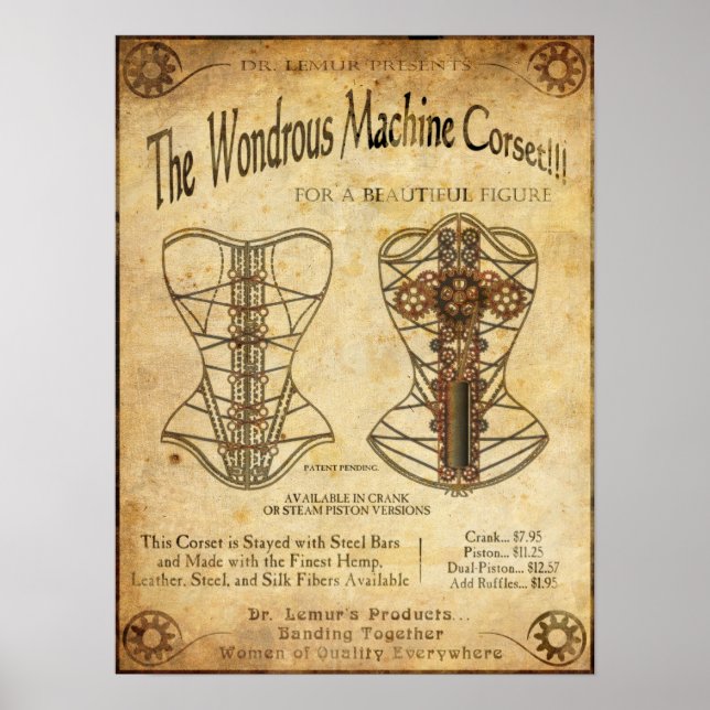 MachineCorset Poster (Front)