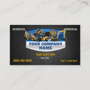 Machinery Business Cards