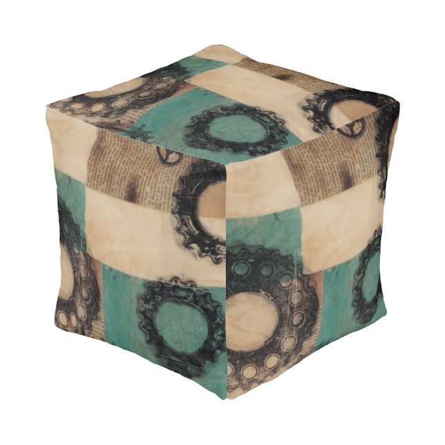 Machinery II Pouf (Angled Front)