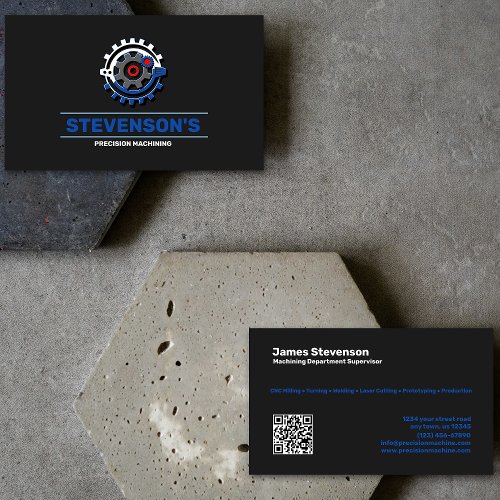 Machining and Metal Fab Business Card