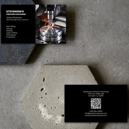 Machining and Metal Fab Business Card
