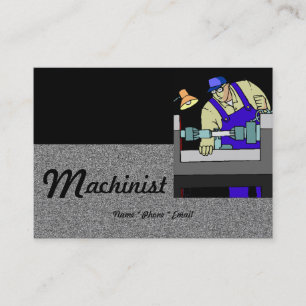 Machinist Business Card
