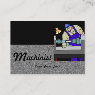 Machinist Business Card