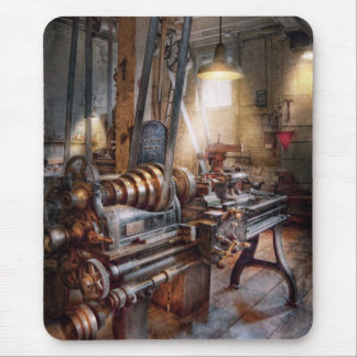 Machinist - Fire Department Lathe Mouse Pad