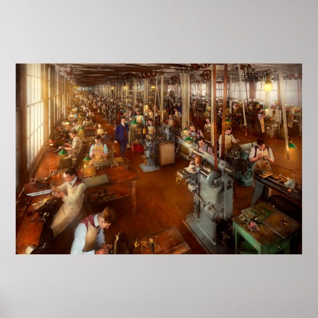 Machinist - Hands on work 1904 Poster (Front)