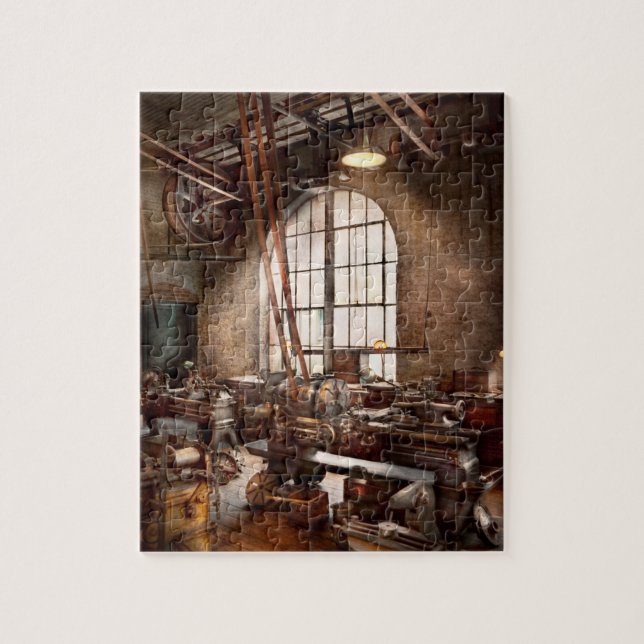 Machinist - I like big tools Jigsaw Puzzle (Vertical)