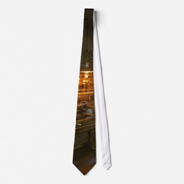 Machinist - Lathes Neck Tie (Front)