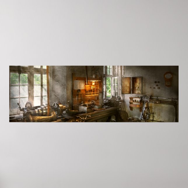 Machinist - Lathes Poster (Front)