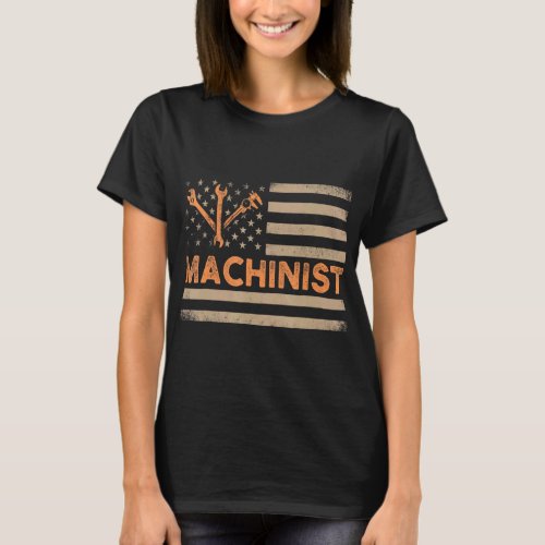 Machinist Machine Operator Machining 22  T_Shirt