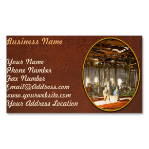 Machinist - Masters of the craft 1868 Business Card Magnet