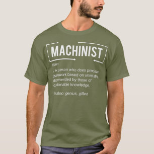Machinist shirt for menfunny machinist shirt