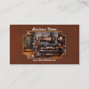 Machinist - Steampunk - 5 Speed Semi Automatic Business Card