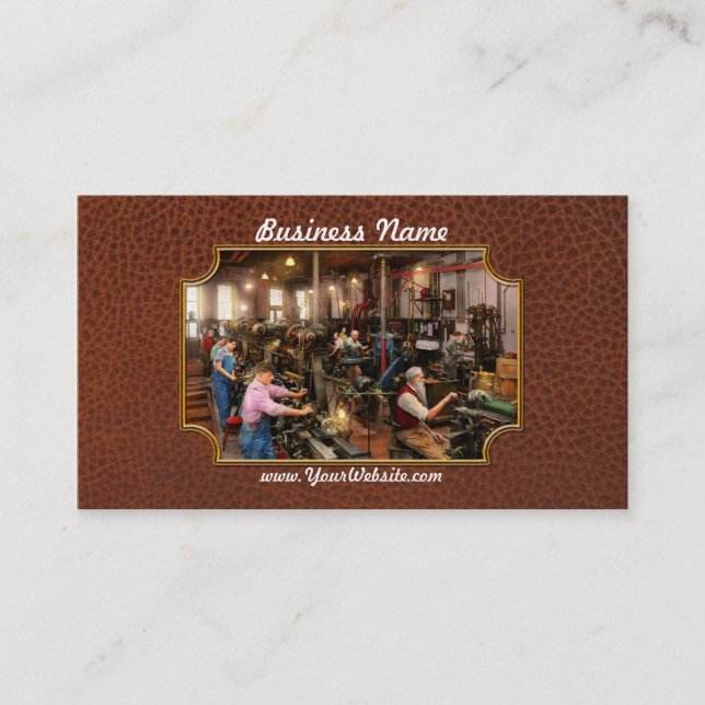 Machinist - The master class 1920 Business Card (Front)