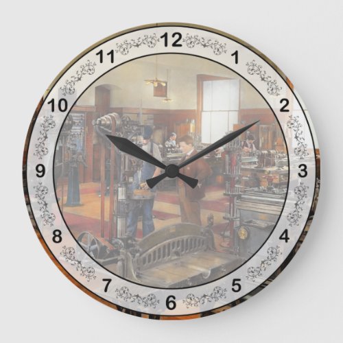 Machinist _ The standard way 1915 Large Clock