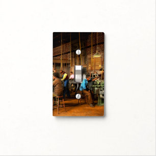 Machinist - Training - Machinist school 1899 Light Switch Cover