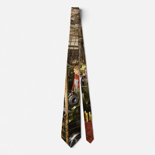 Machinist - War - Belts and Bombs 1916 Neck Tie (Front)