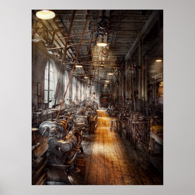 Machinist - Welcome to the workshop Poster (Front)